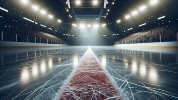 Toronto Maple Leafs and Florida Panthers in Game 7 action
