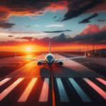 Immigration flight representing deportation process in the U.S.