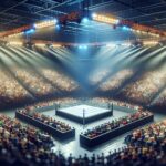 WWE SummerSlam 2023 two-night event action shot