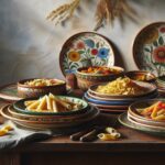 A variety of pasta dishes representing regional favorites in America