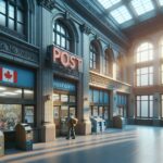 Canada Post and union representatives in a meeting