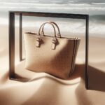 Trendy beach bag perfect for summer 2025