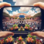 Student attempting a backflip at graduation, falling unexpectedly
