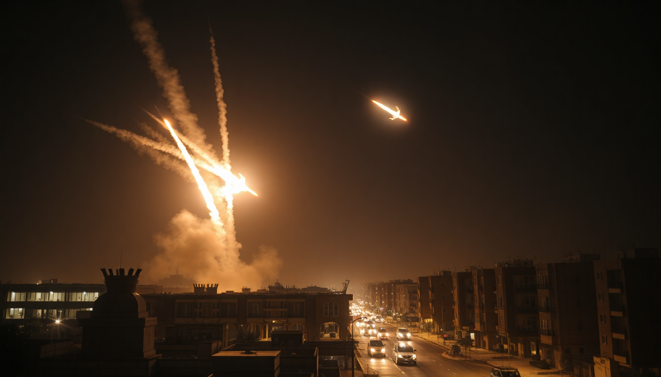 The ongoing conflict: missile exchanges between Israel and Iran