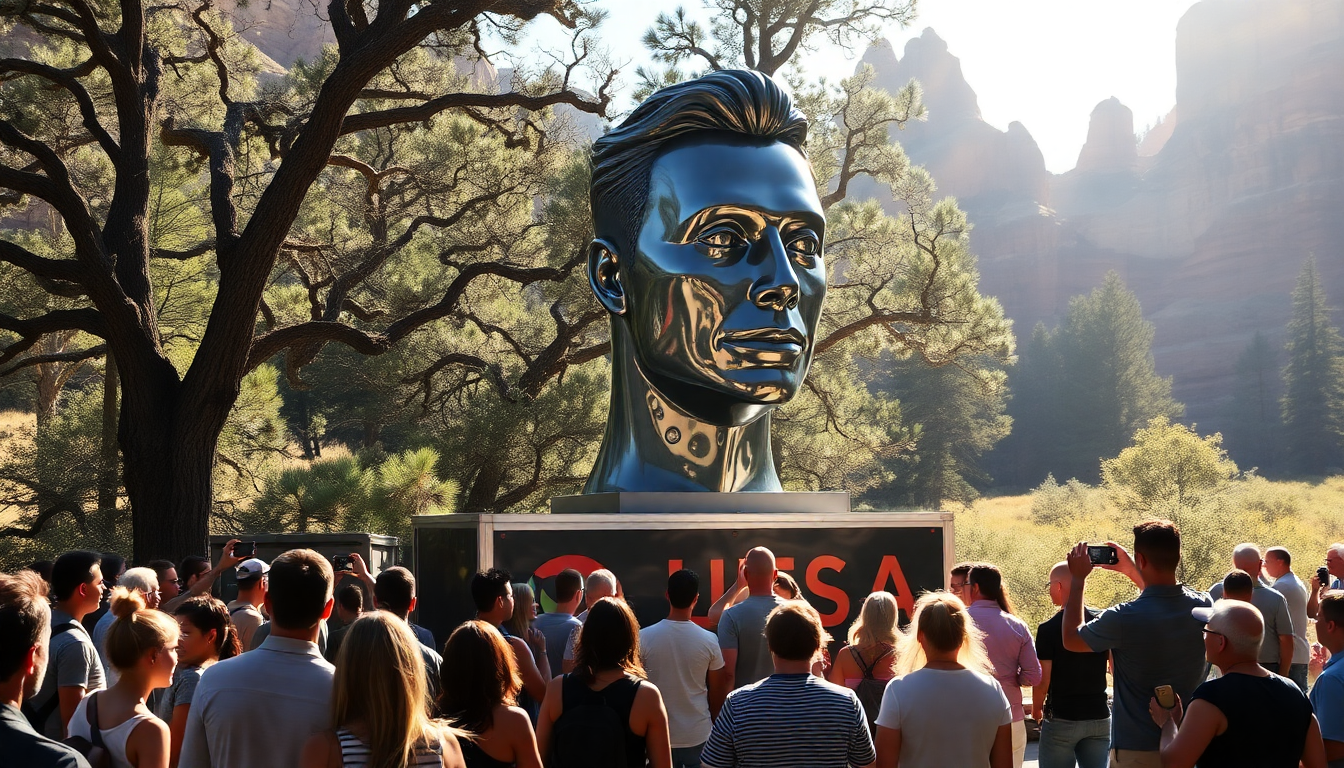 elon musk sculpture stirs debate in americas national parks python 1753626293