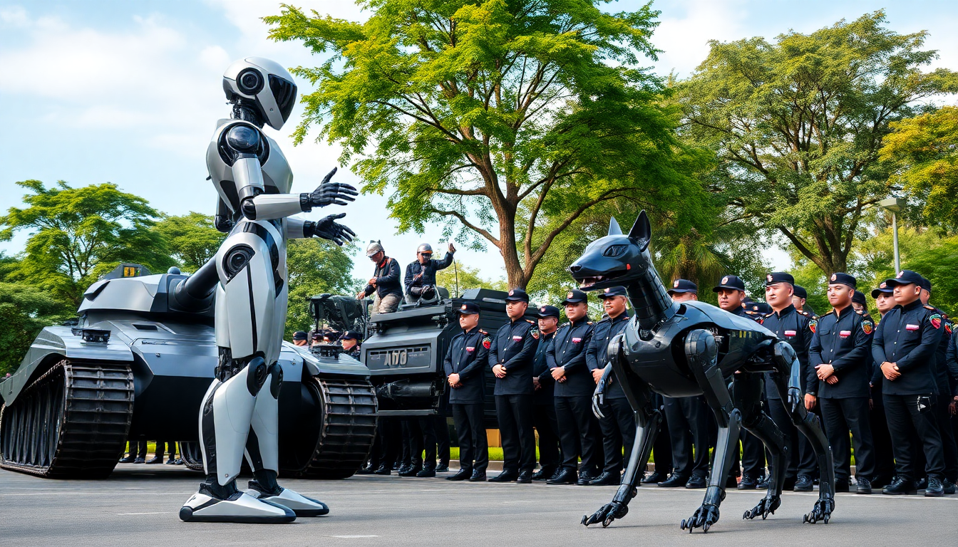 indonesian police showcase robots innovation amidst criticism 1752236836