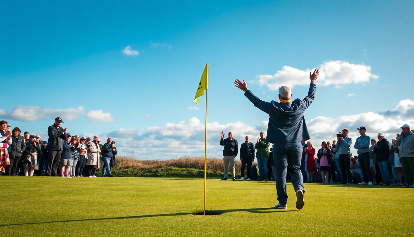 john parry makes history with hole in one at the open championship 1752952591