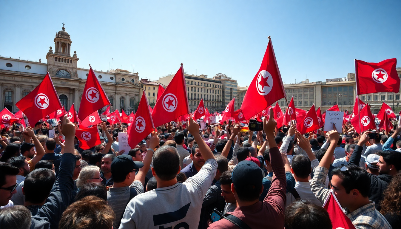 protests in tunisia a call for democracy and release of political prisoners python 1753520014