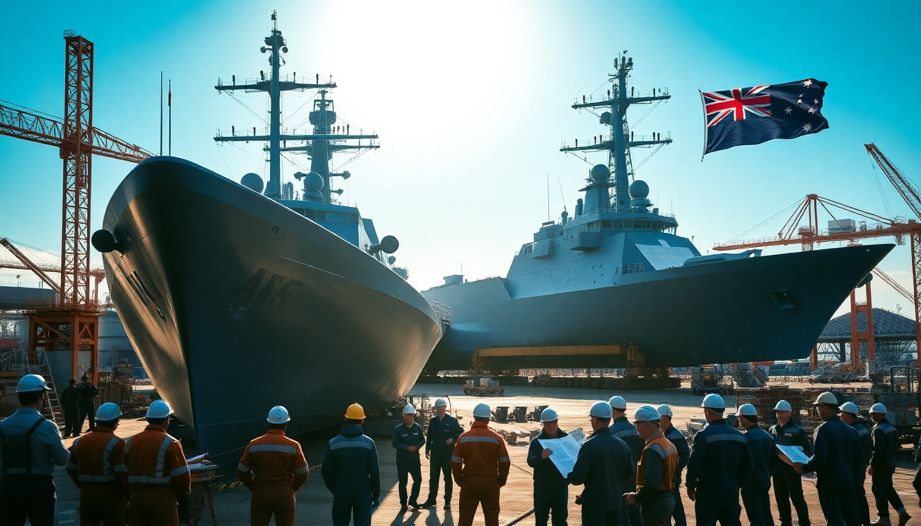 Australia and Japan’s landmark defense agreement for next-generation warships