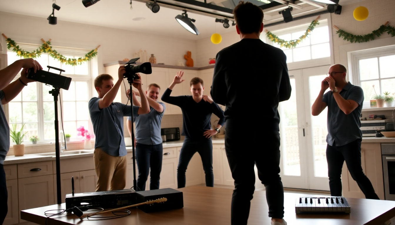 Behind the scenes of Tom Holland’s memorable lip sync battle