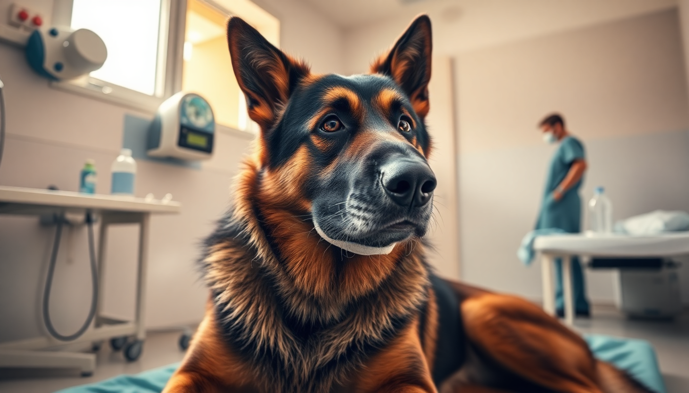Brave police dog injured in knife attack during theft apprehension