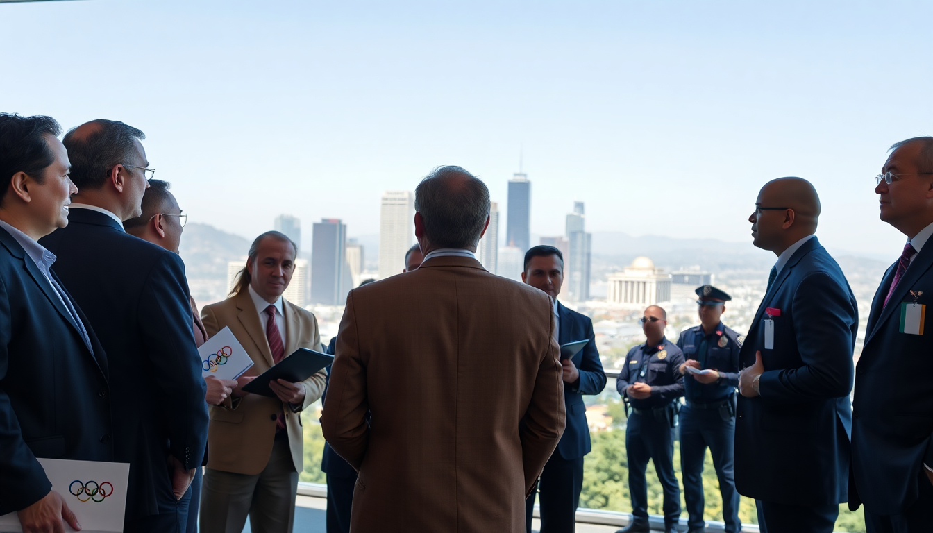 Federal task force announced for 2028 Olympic preparations in Los Angeles