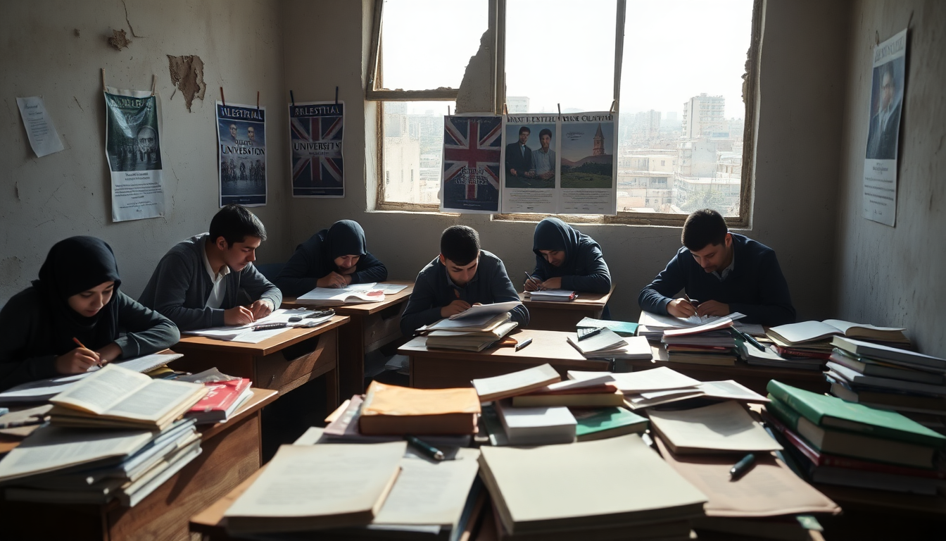 Gaza students face barriers to UK university access amid ongoing conflict