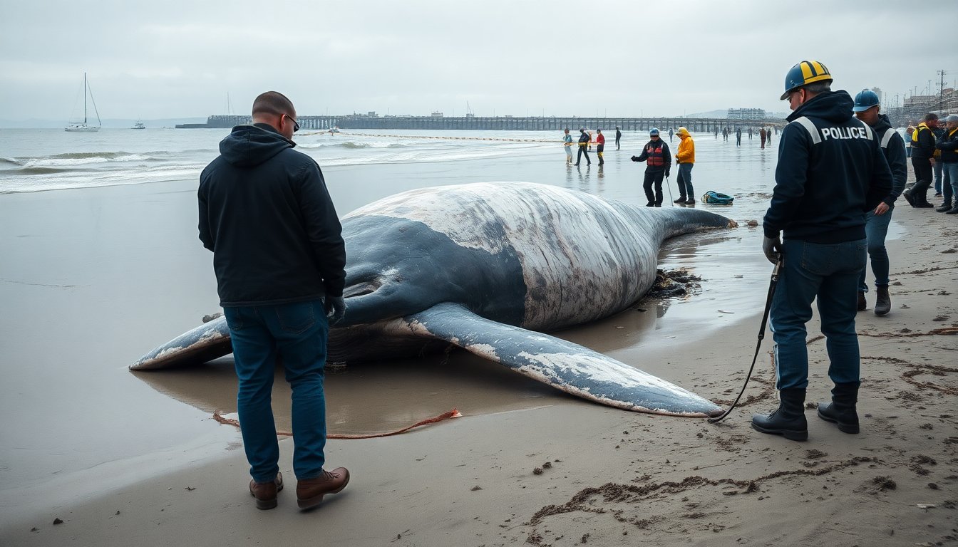 necropsy points to boat collision in rockaway beach sei whale death 1774718899