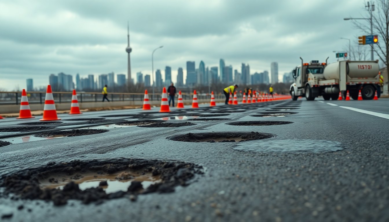 toronto ramps up repairs with third pothole blitz as crews tackle tens of thousands of craters 1774744212