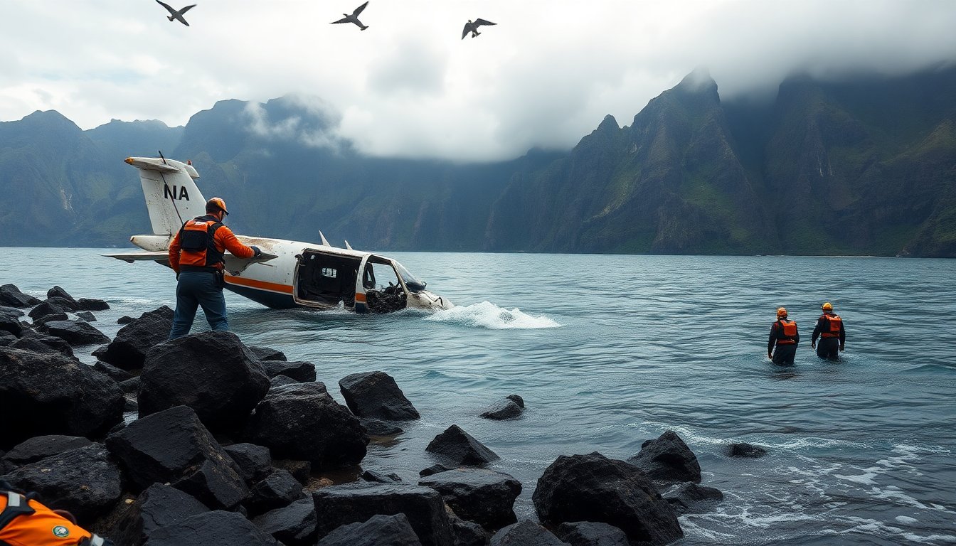 tour helicopter crash off kalalau beach kills three and injures two 1774622700